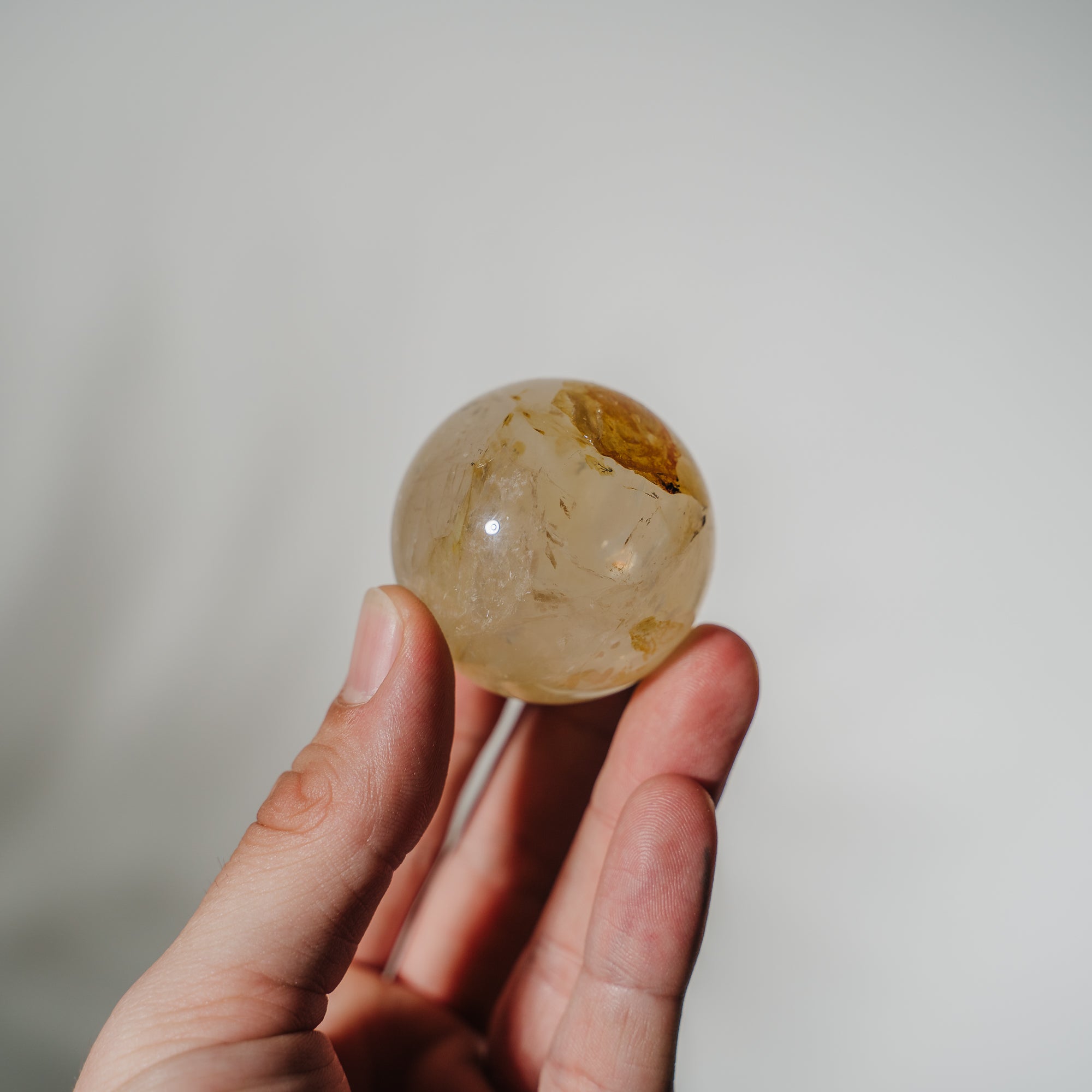 Golden Healer x Feuerquarz Kugel GKQ24