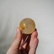 Golden Healer x Feuerquarz Kugel GKQ24