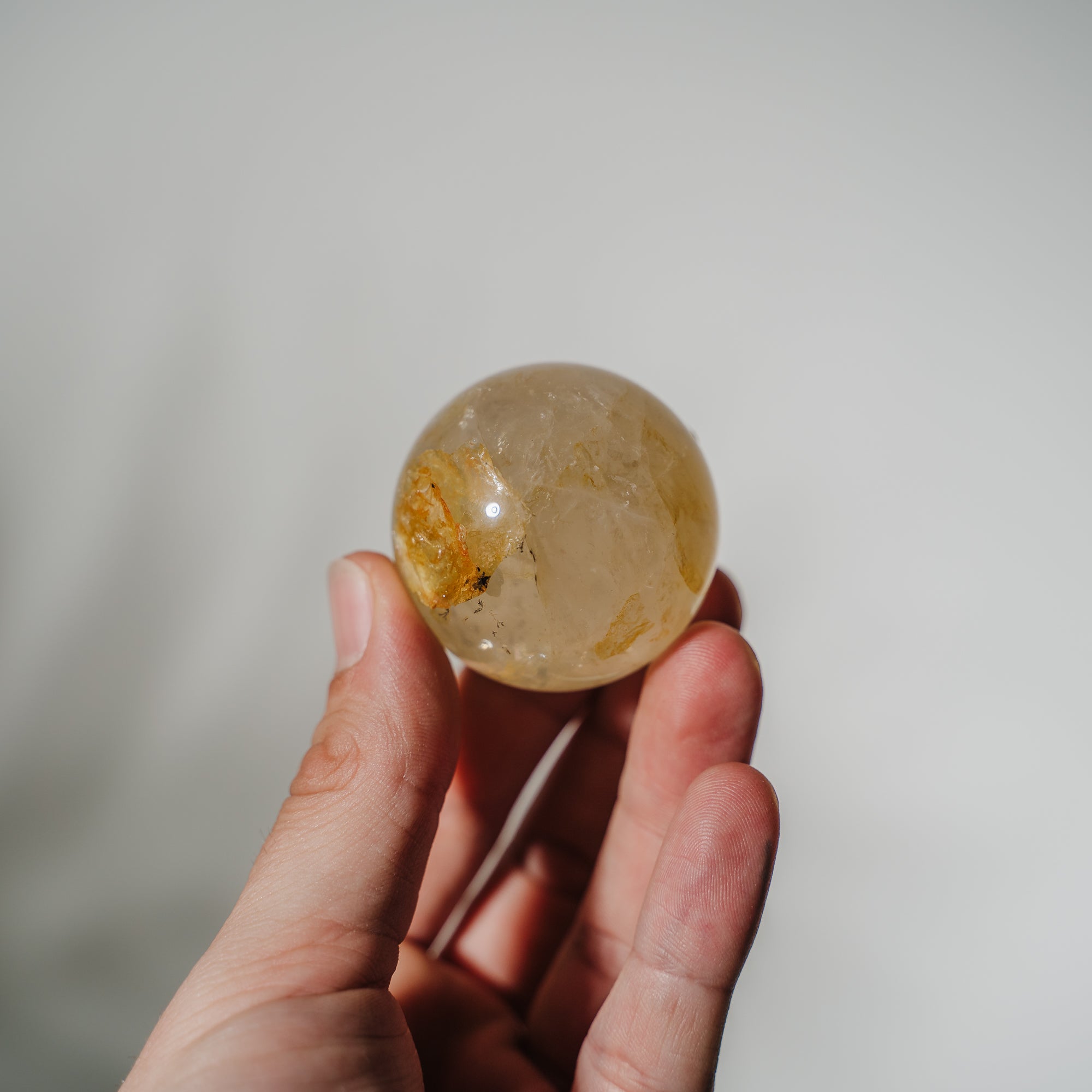 Golden Healer x Feuerquarz Kugel GKQ24