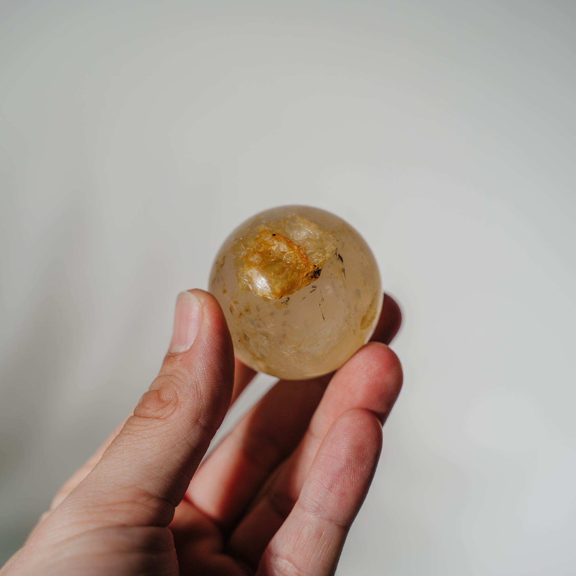 Golden Healer x Feuerquarz Kugel GKQ24