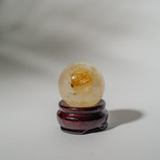Golden Healer x Feuerquarz Kugel GKQ24
