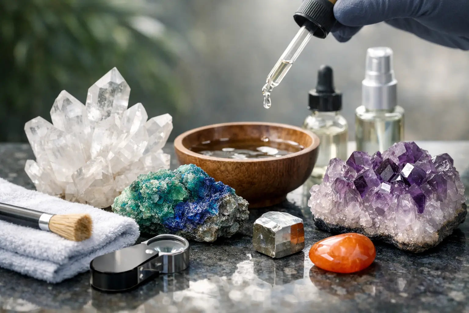 Gesamter Guide zur Mineralienpflege