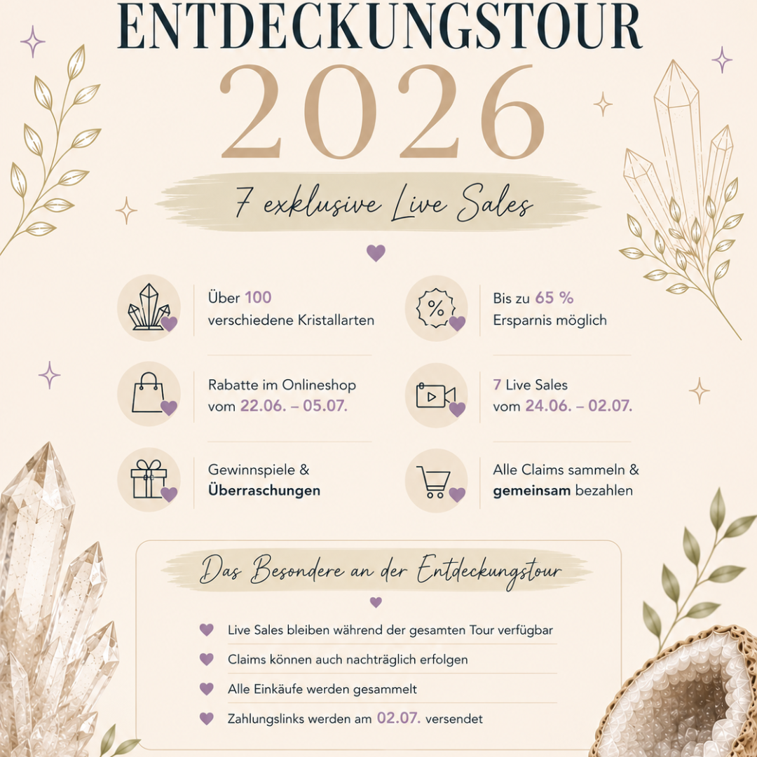 Entdeckungstour in der Edelsteinerei