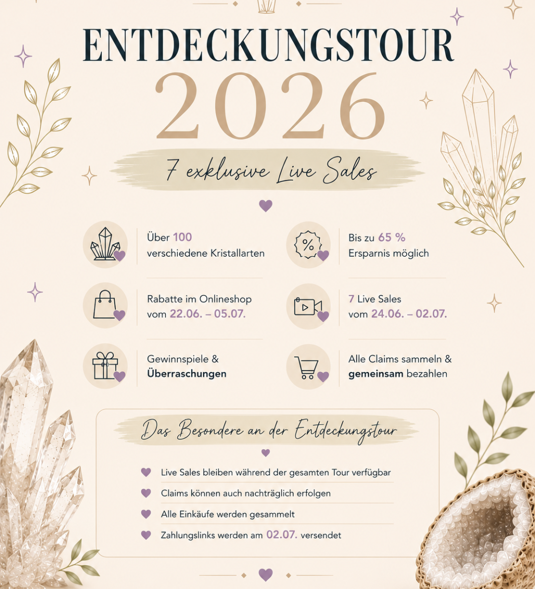 Entdeckungstour in der Edelsteinerei