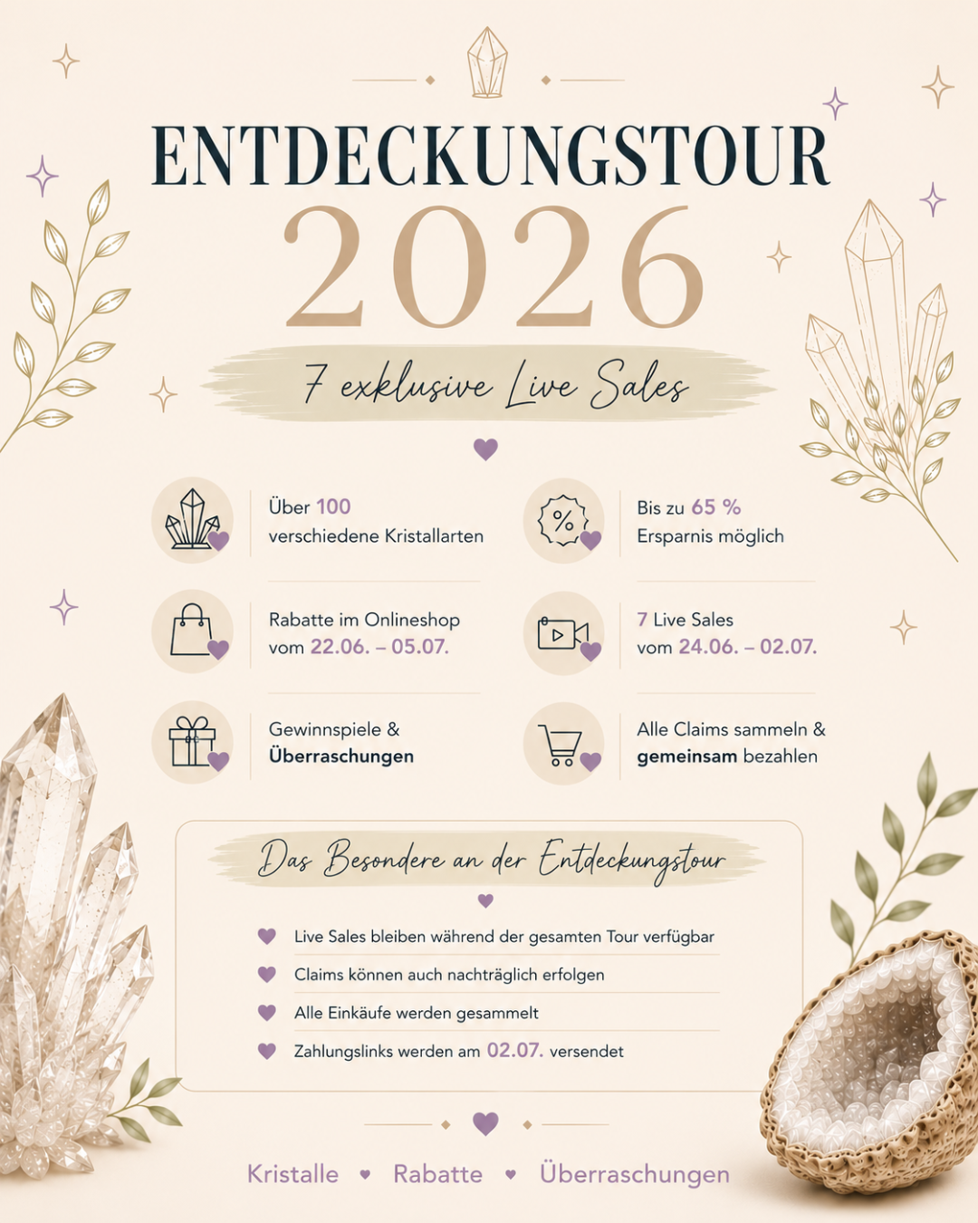 Entdeckungstour in der Edelsteinerei