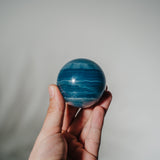 Blaue Onyx Kugel OC75