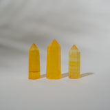 Gelbe Fluorit Spitzen