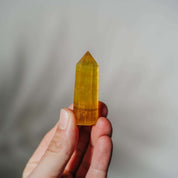 Gelbe Fluorit Spitzen