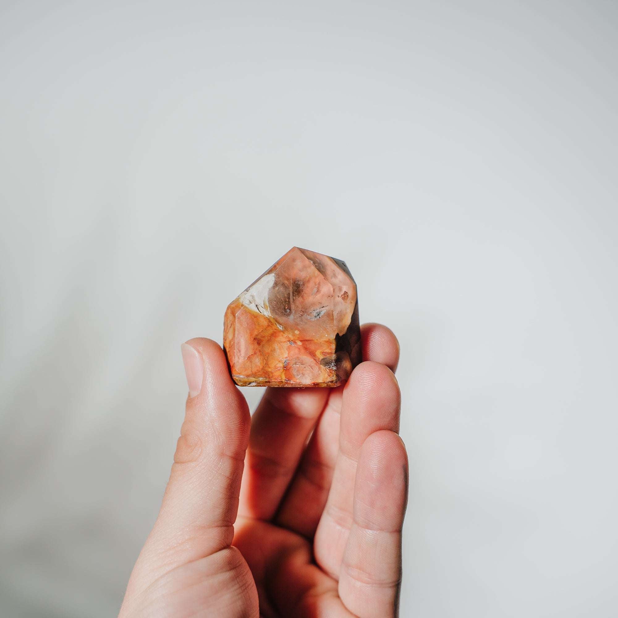 Amphibol Quarz Turm AA64