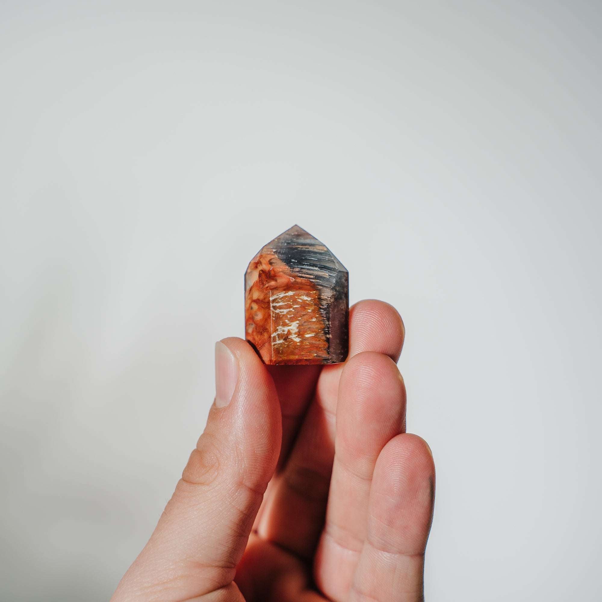 Amphibol Quarz Turm A33