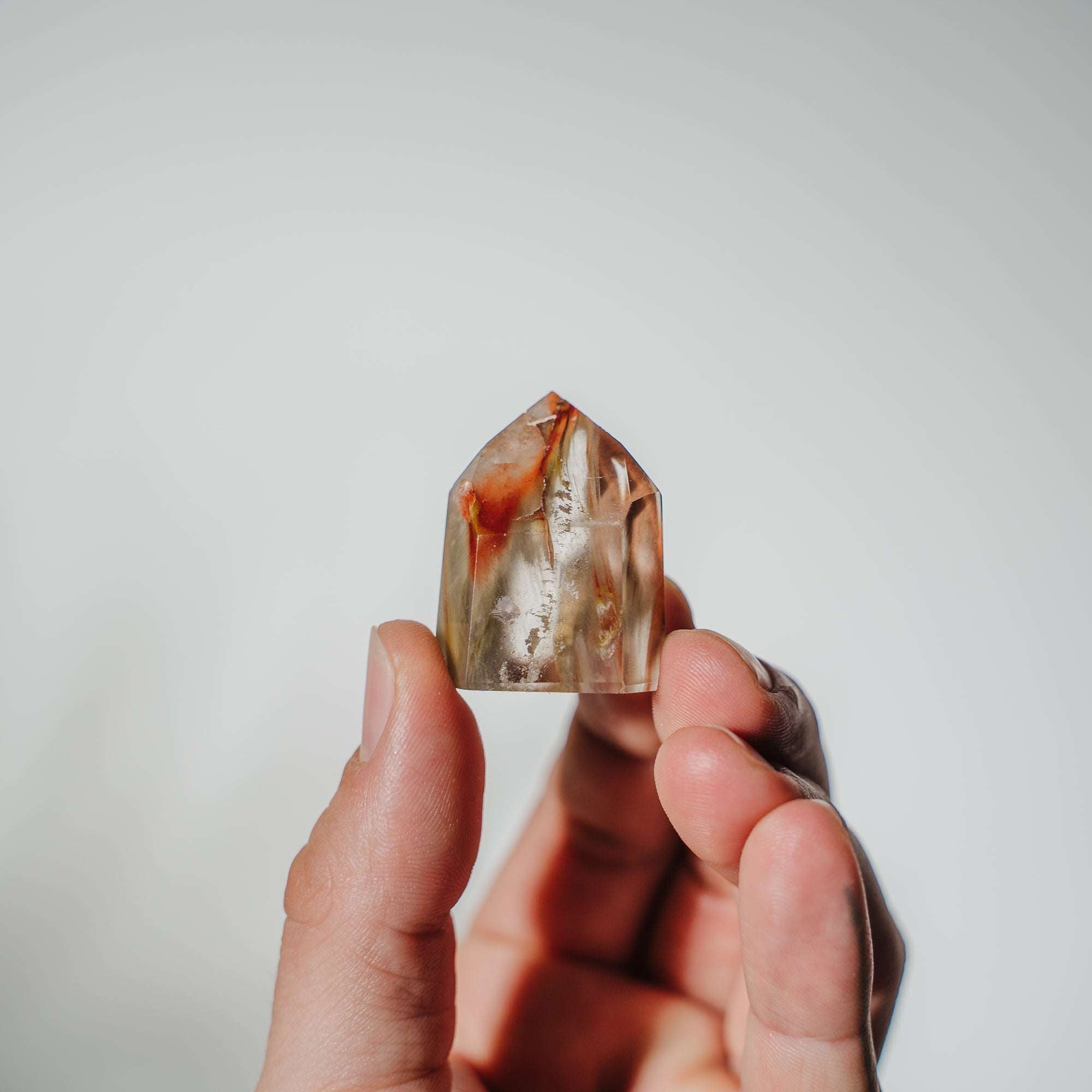 Amphibol Quarz Turm A32