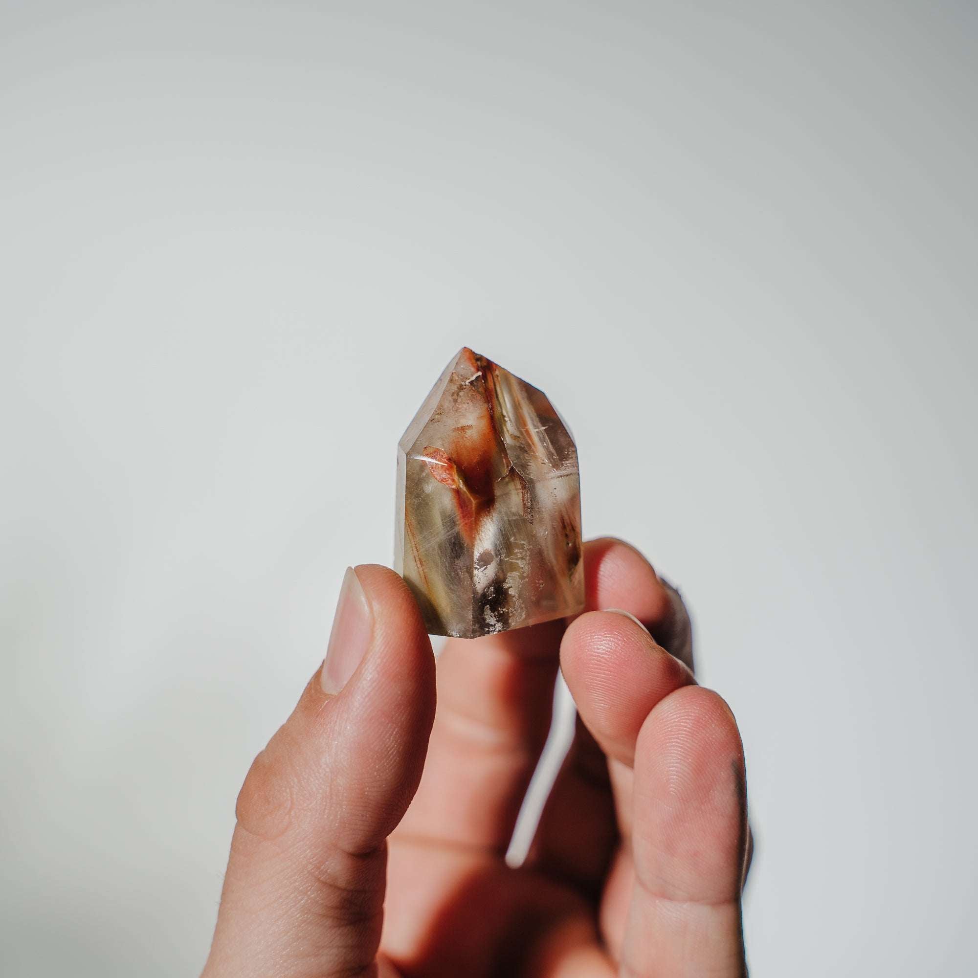 Amphibol Quarz Turm A32