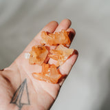 Mandarinen Quarz Mini Stufen