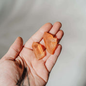 Mandarinen Quarz Mini Spitzen