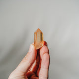 Mandarinen Quarz Mini Spitzen