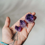 Phantom Amethyst Rohstücke