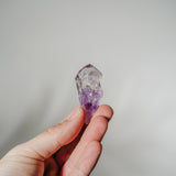 Bicolor Phantom Amethyst Rohstücke