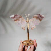 Amethyst Achat Schmetterling 36AC