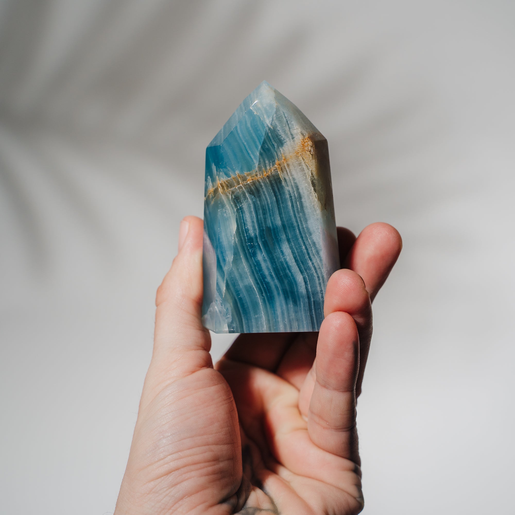 Blaue Onyx Turm BOA74