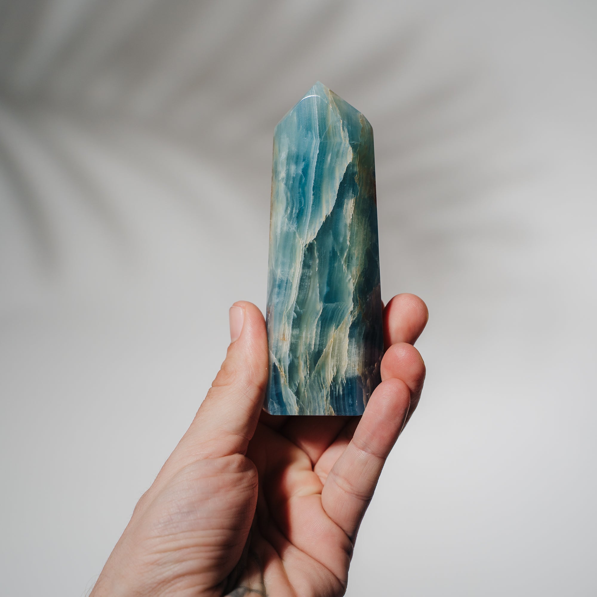 Blaue Onyx Turm BO74