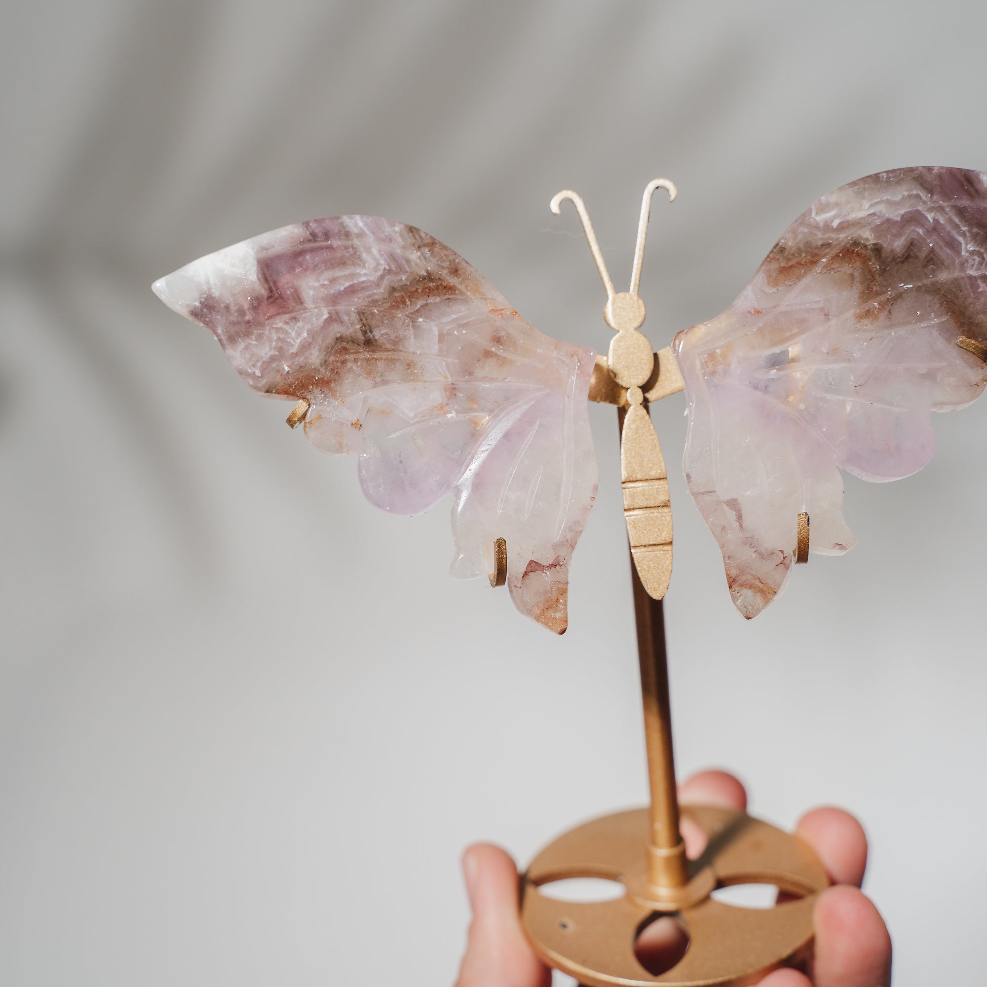Amethyst Achat Schmetterling 36AC