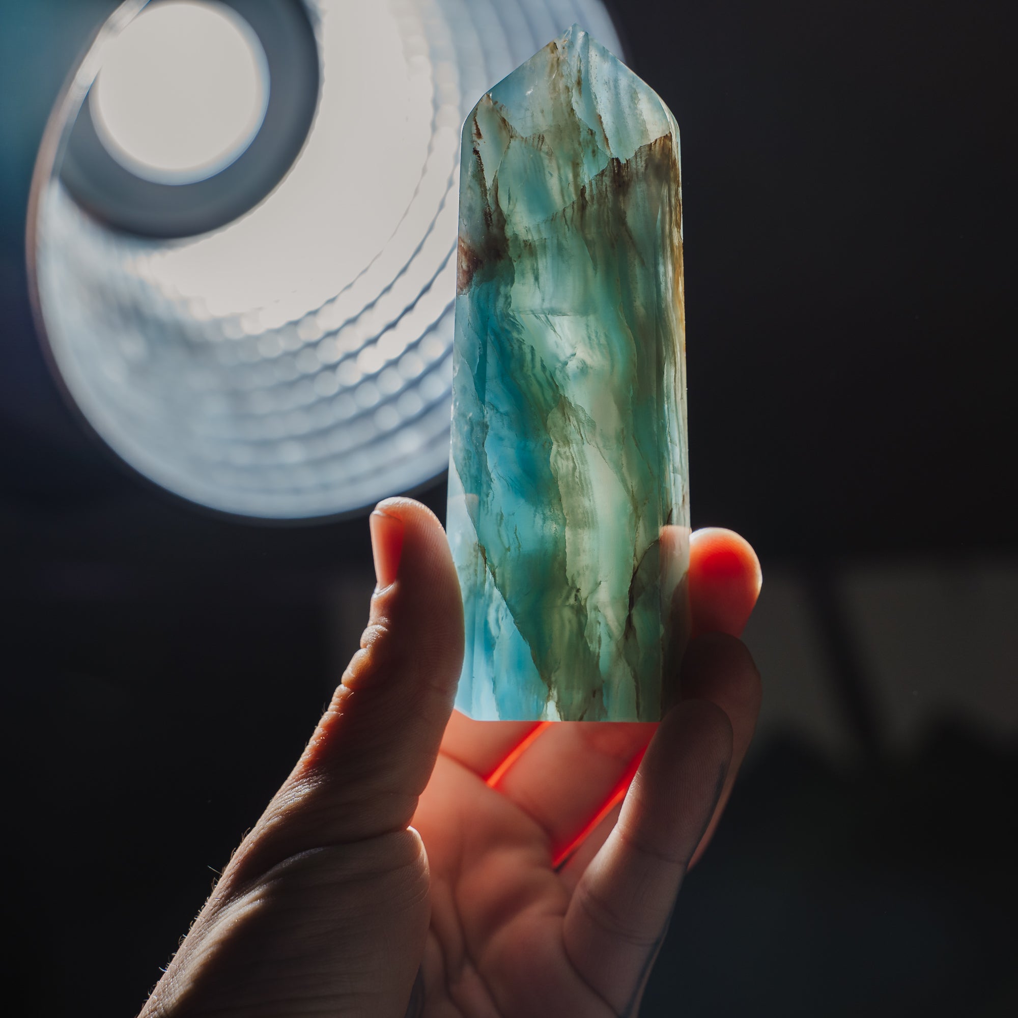 Blaue Onyx Turm BO74