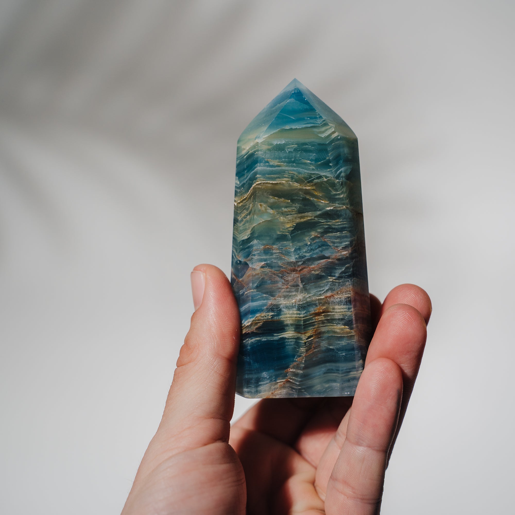 Blaue Onyx Turm BO78
