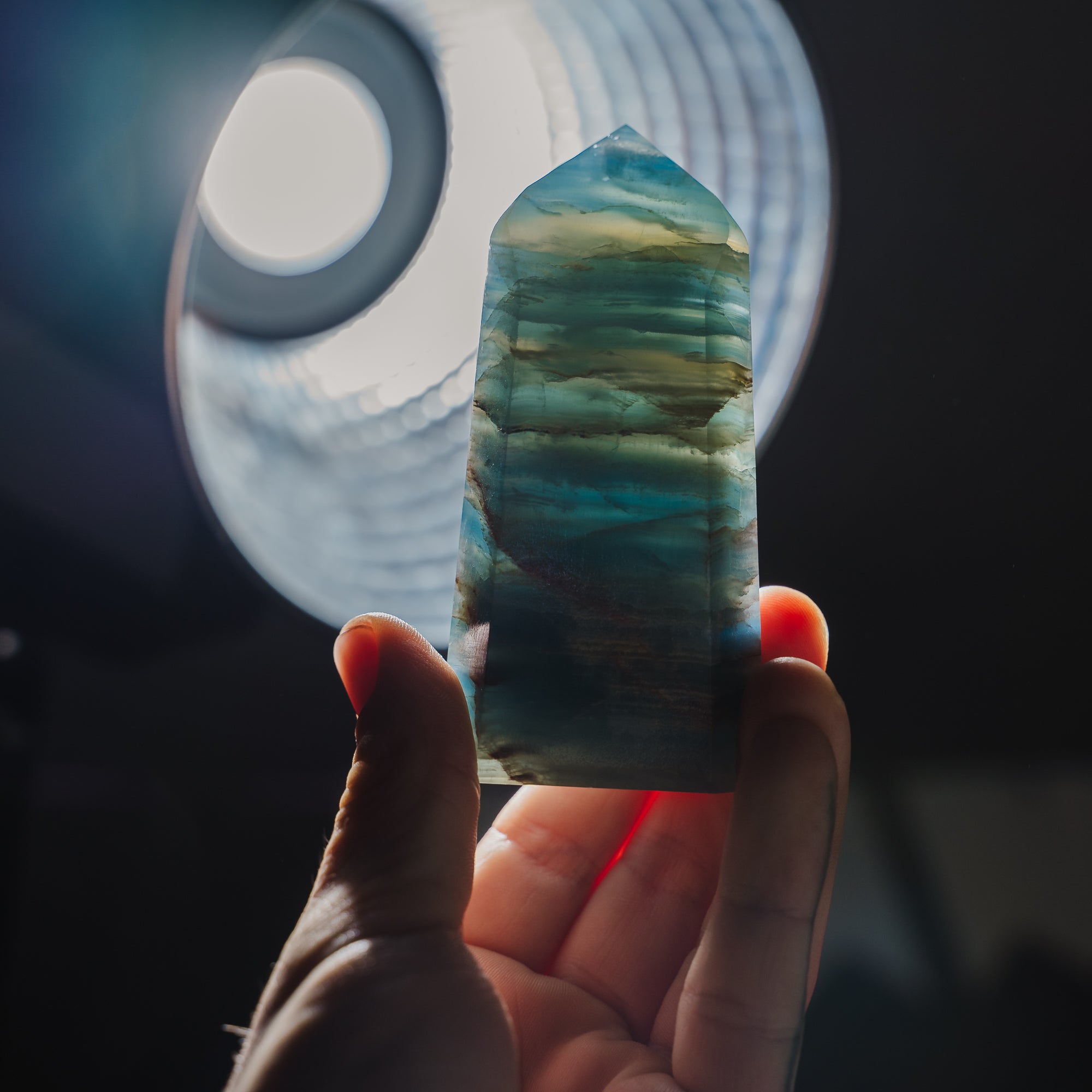 Blaue Onyx Turm BO78