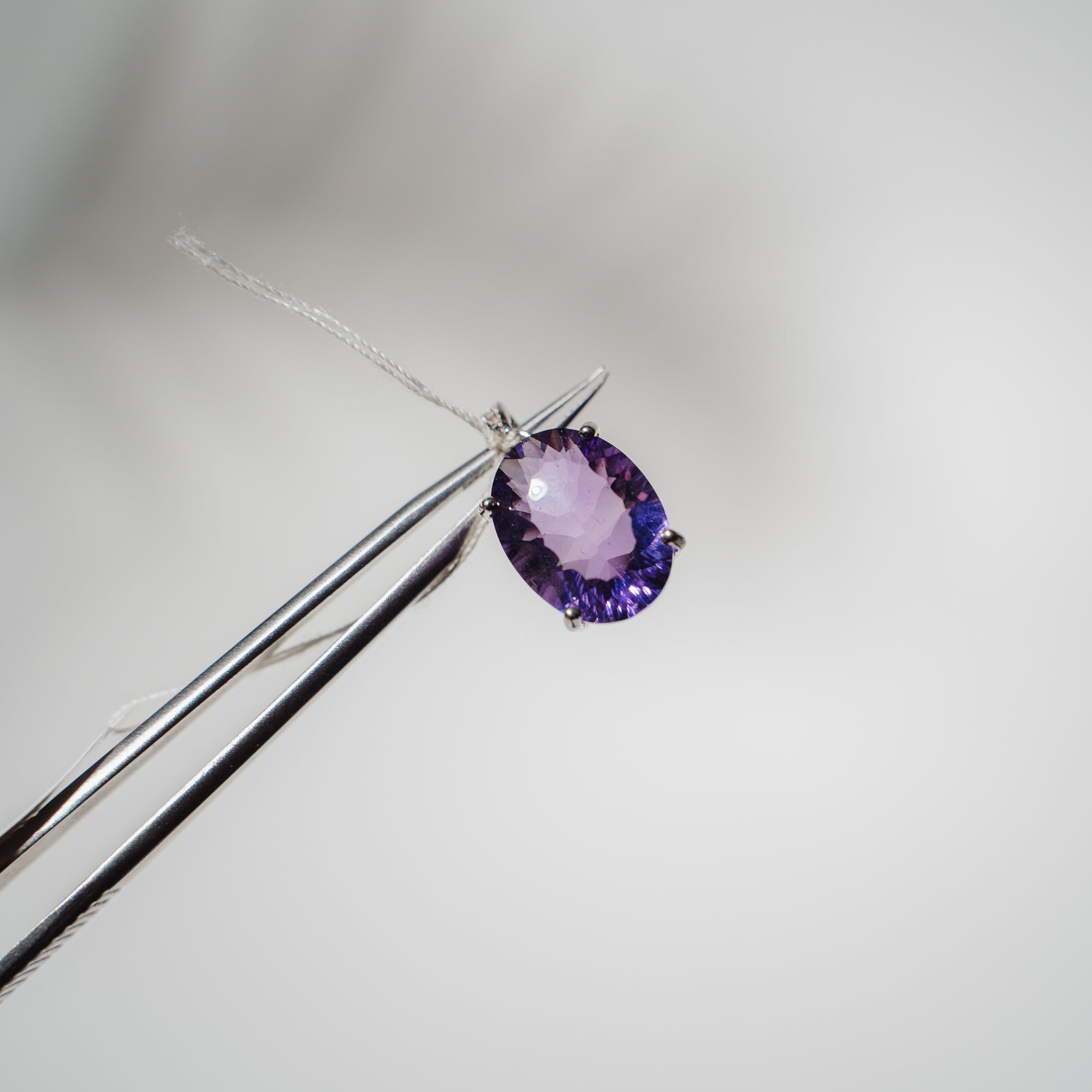 Amethyst Anhänger facettiert AA140