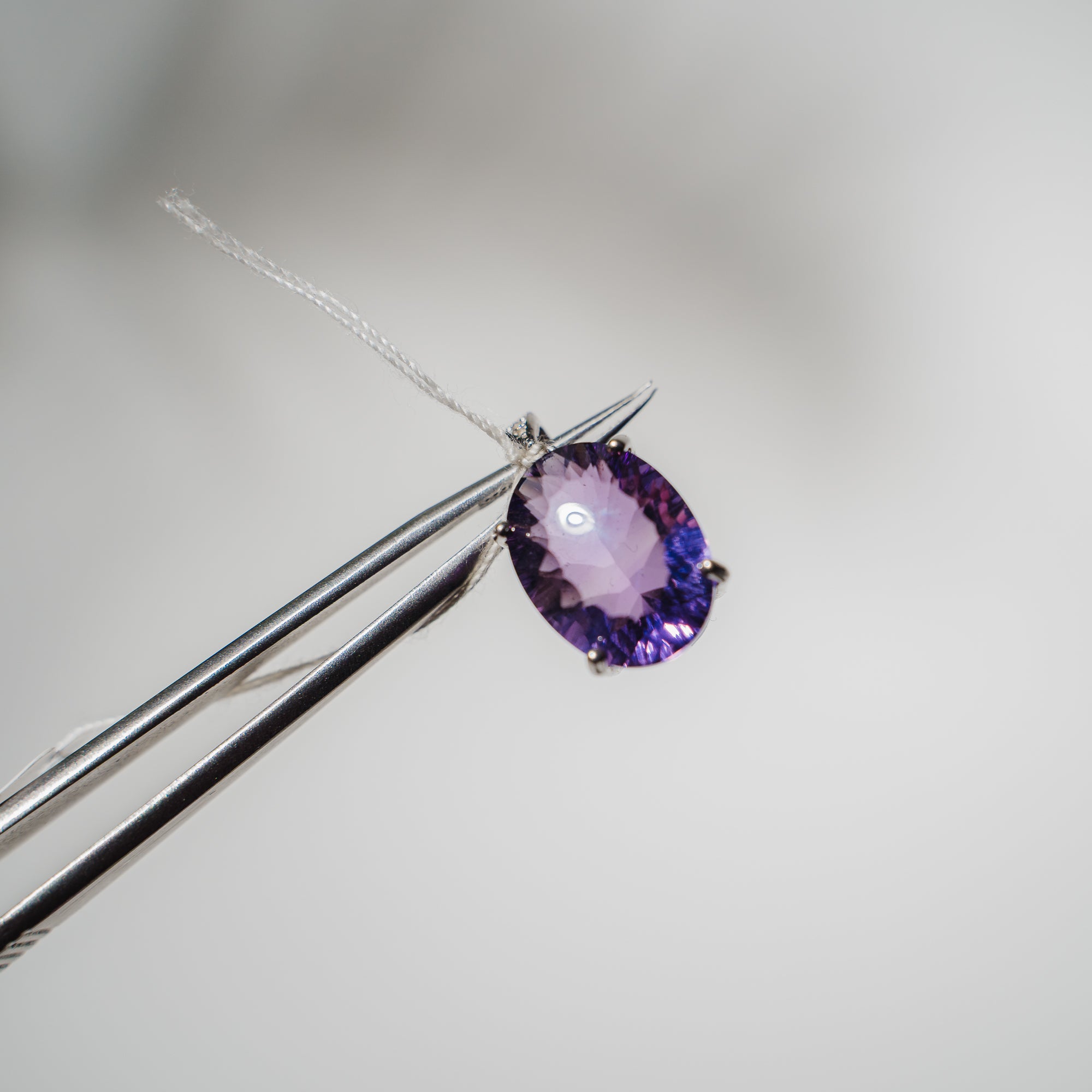 Amethyst Anhänger facettiert AA140