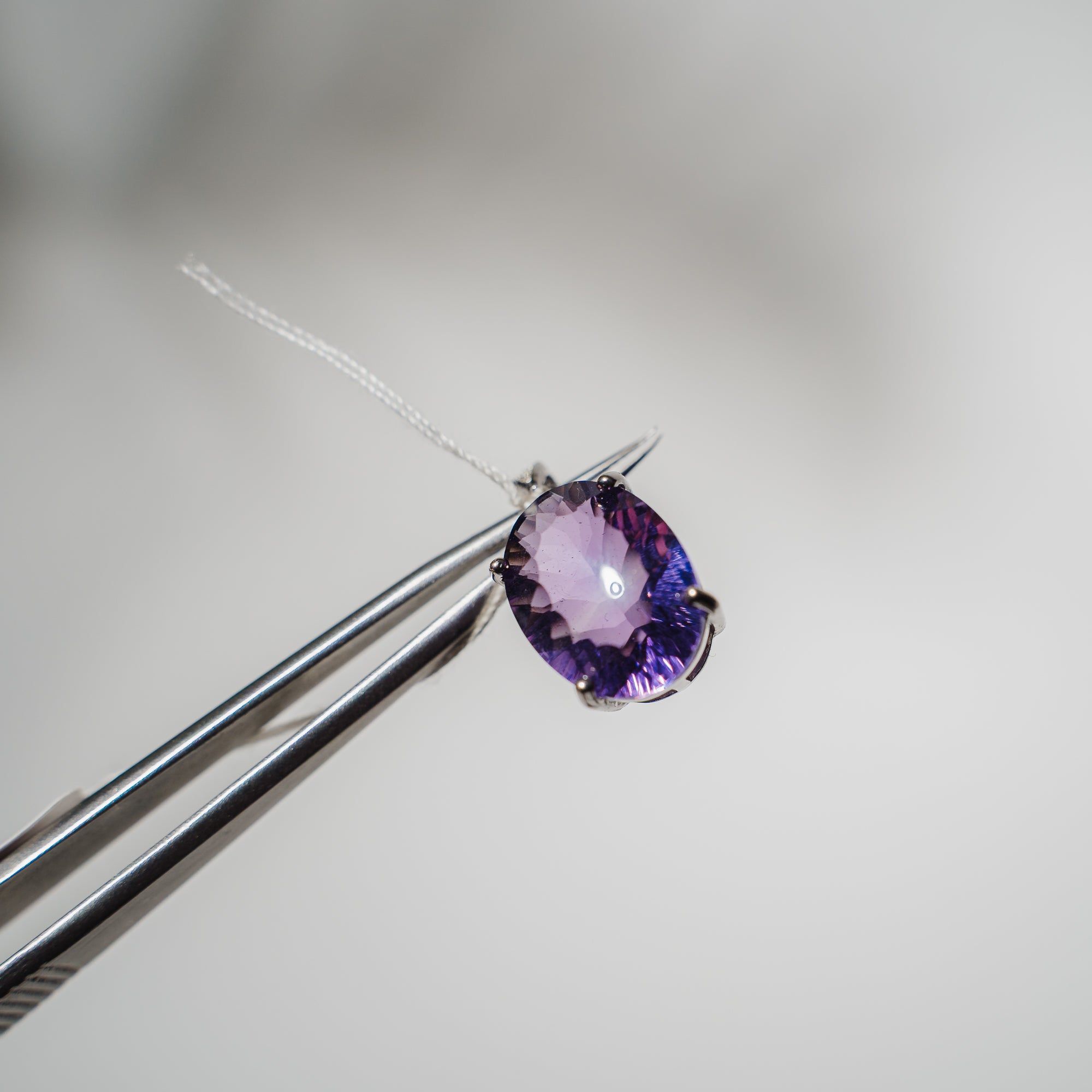 Amethyst Anhänger facettiert AA140