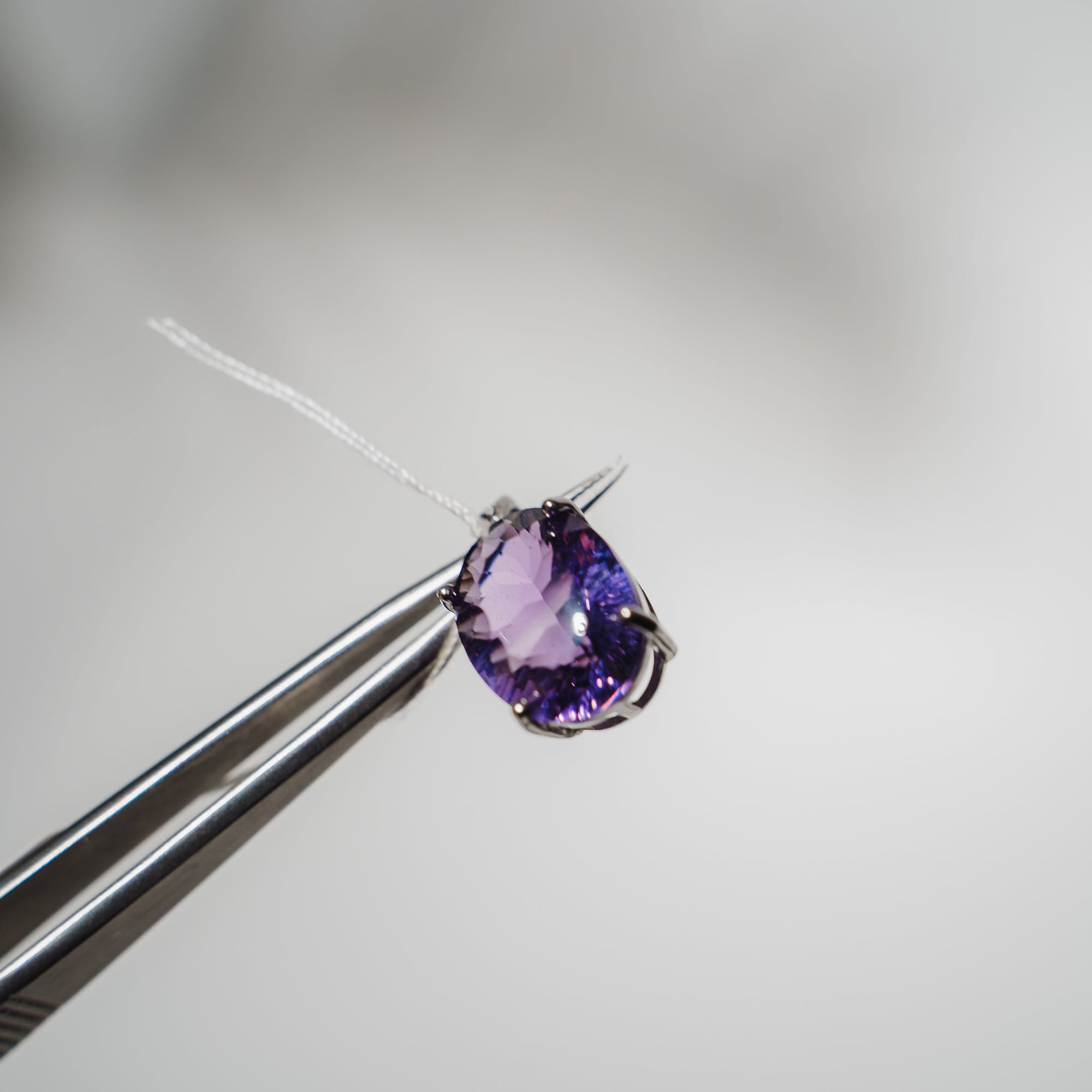 Amethyst Anhänger facettiert AA140