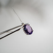 Amethyst Anhänger facettiert AA140