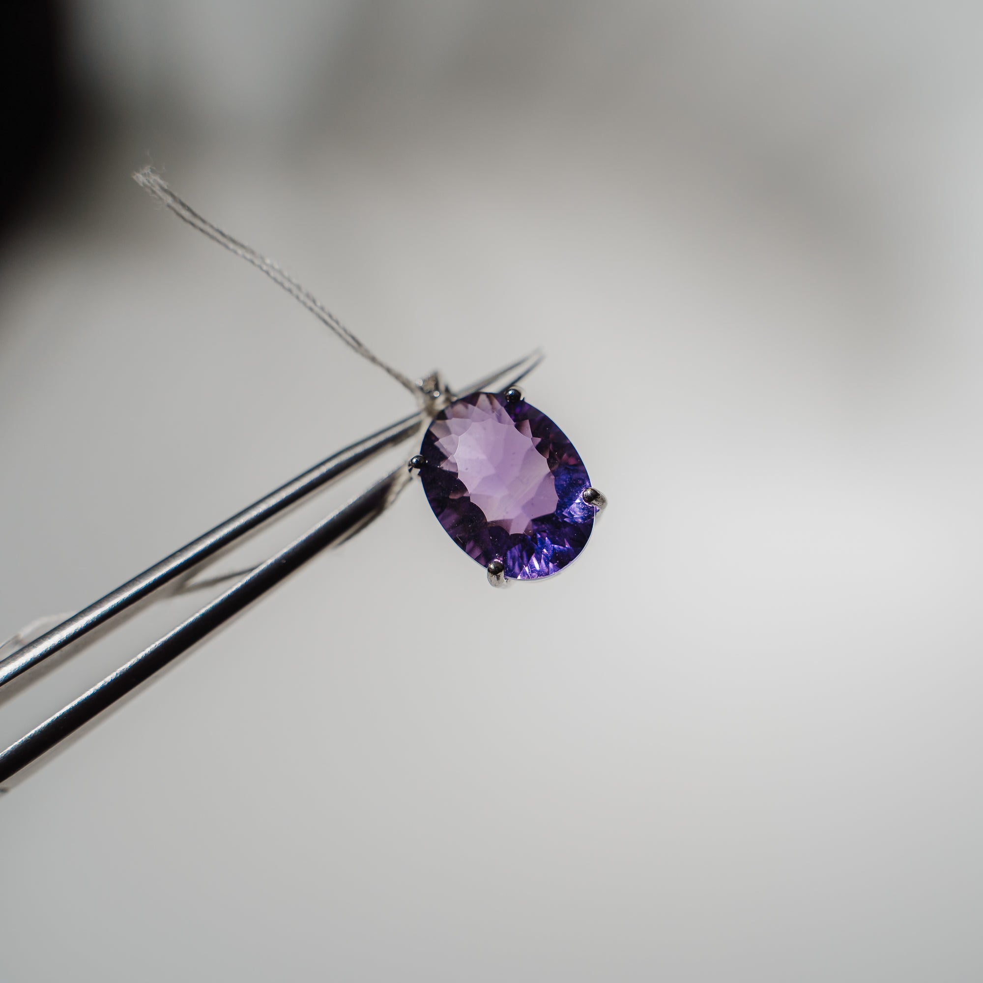 Amethyst Anhänger facettiert AA140