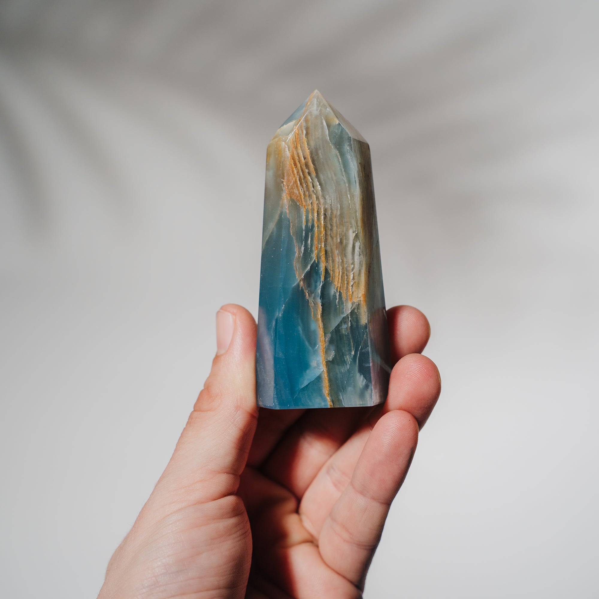 Blaue Onyx Turm BO52
