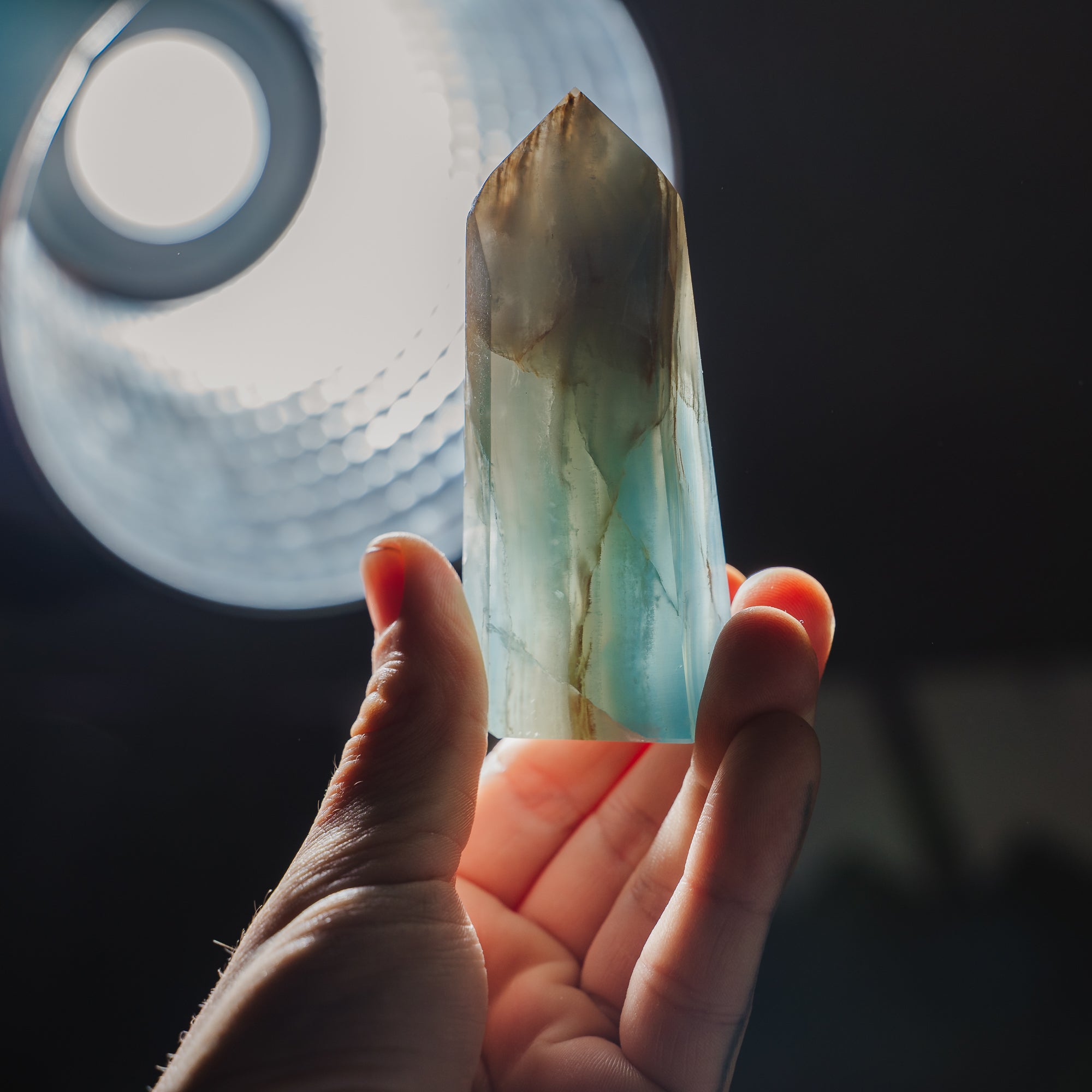 Blaue Onyx Turm BO52