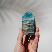 Blaue Onyx Turm BO62