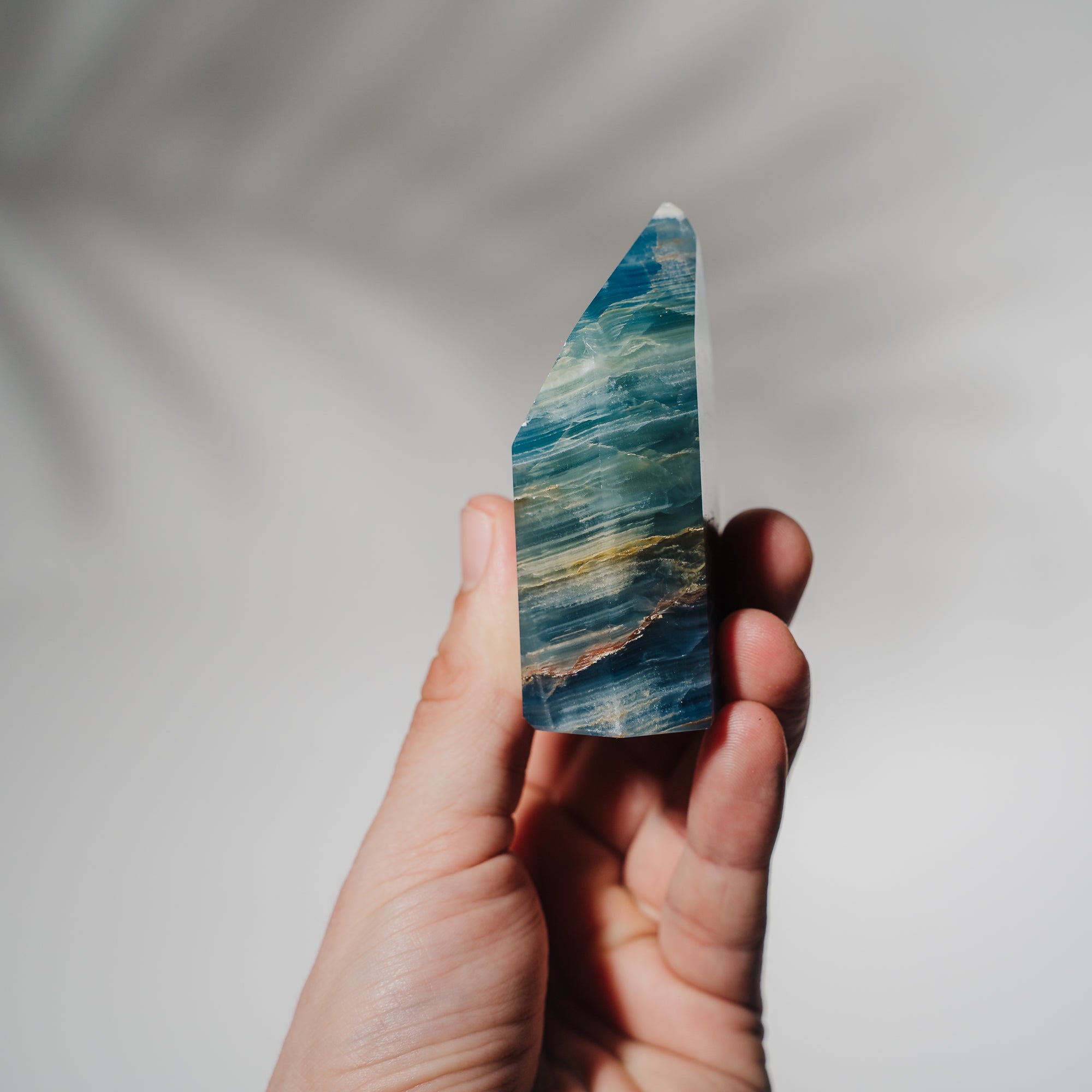 Blaue Onyx Turm BO62
