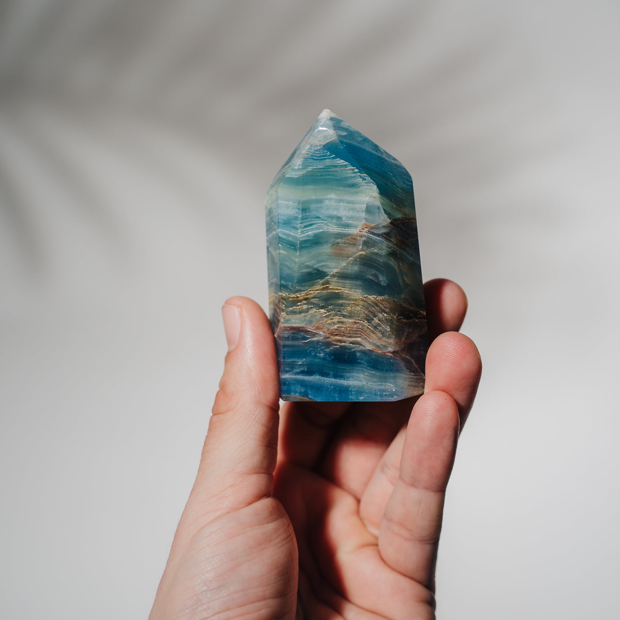 Blaue Onyx Turm BO62