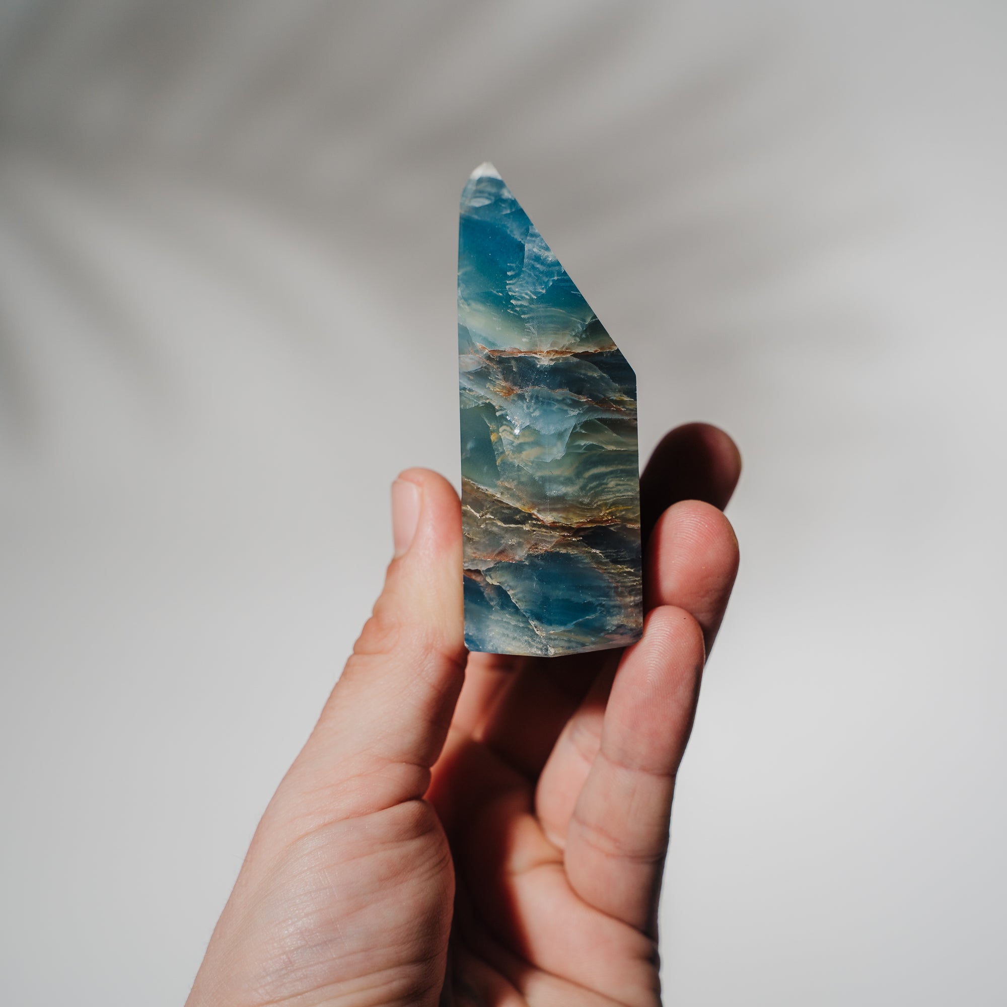 Blaue Onyx Turm BO62