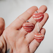 Rhodochrosit Herz Anhänger