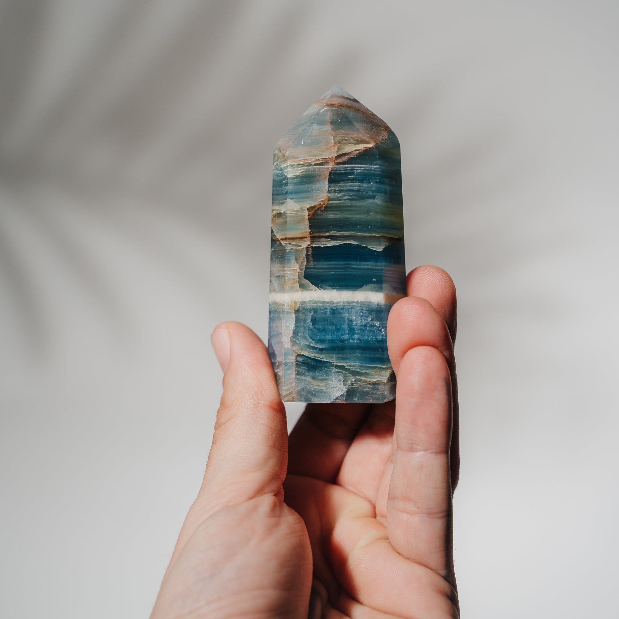 Blaue Onyx Turm BO48