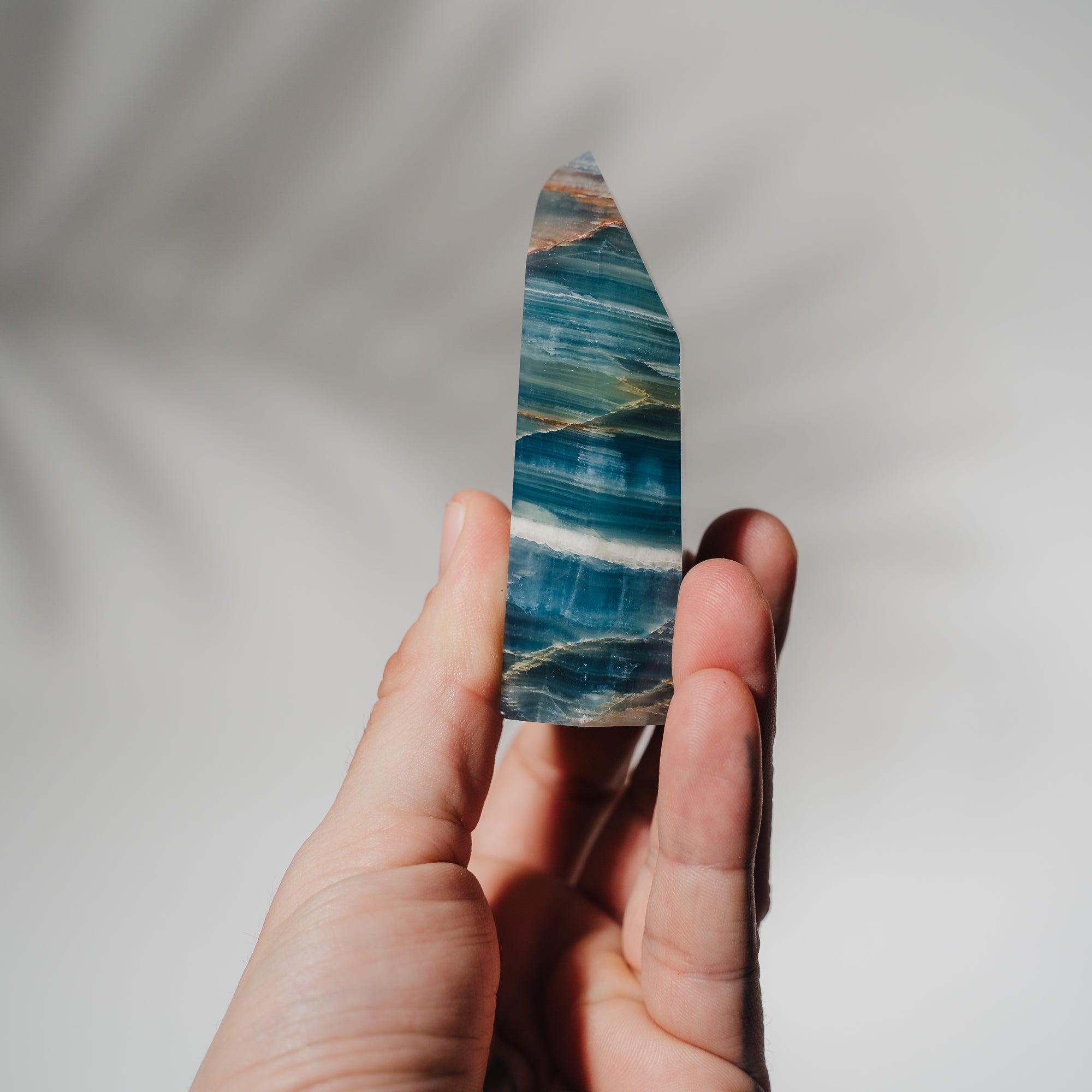 Blaue Onyx Turm BO48