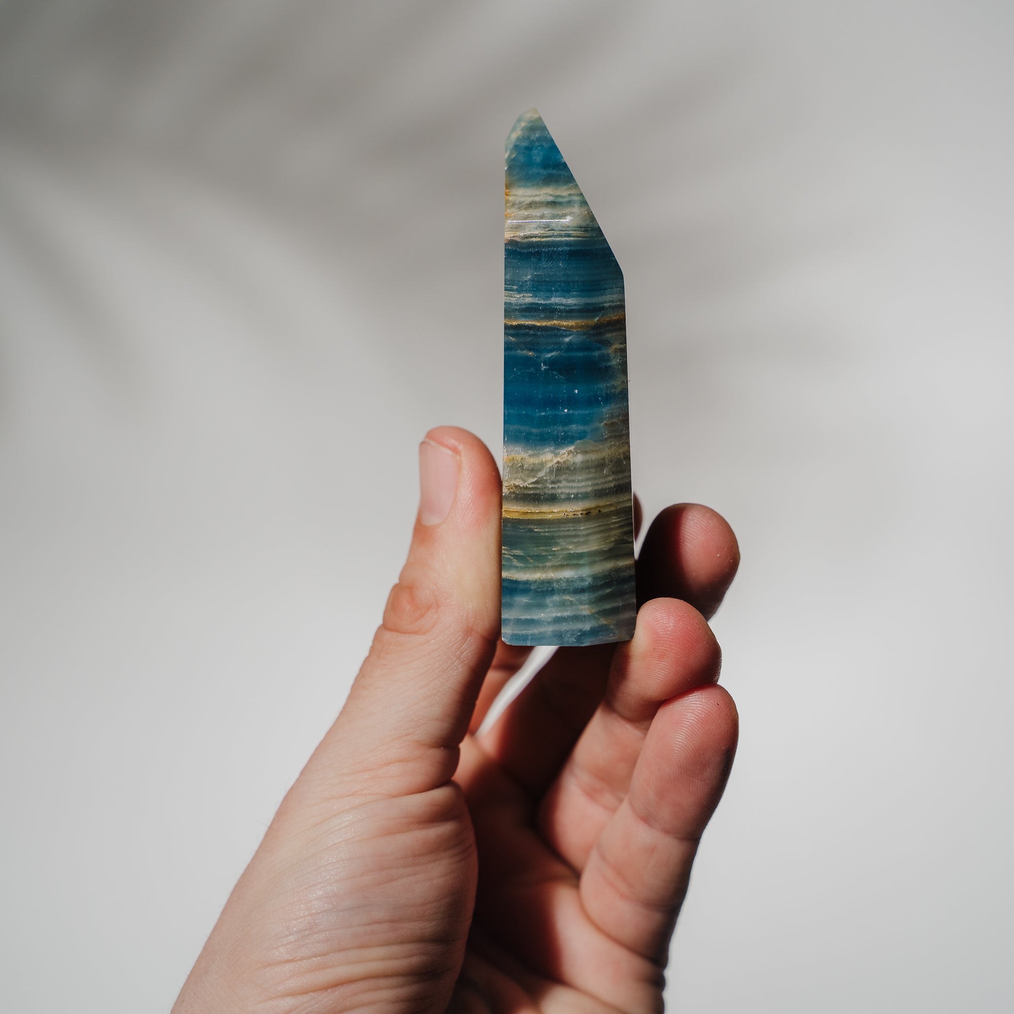 Blaue Onyx Turm BOA43