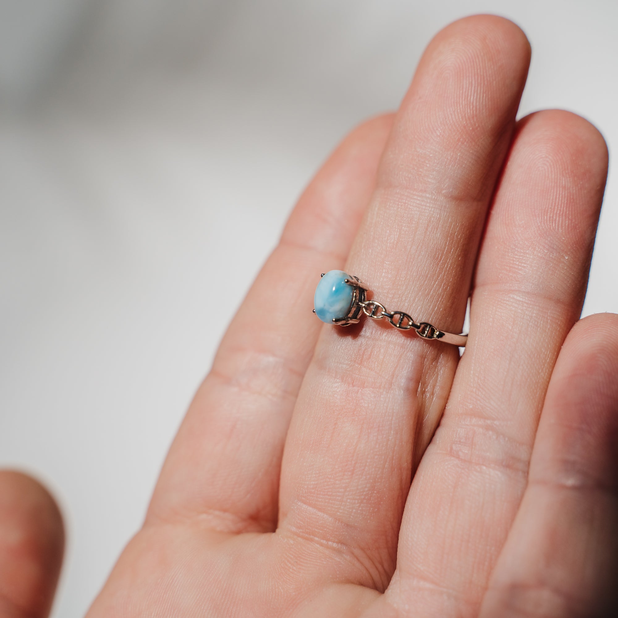 Larimar Ring LA35