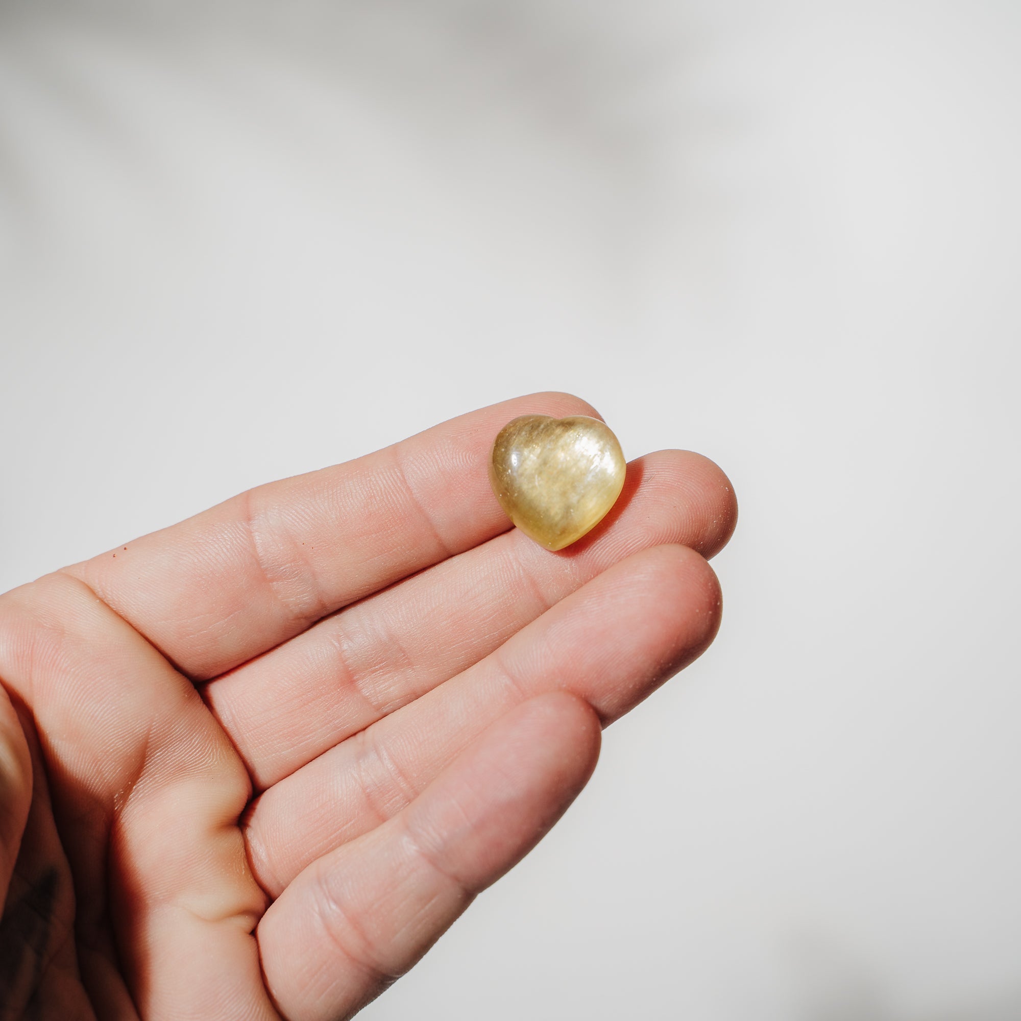 Lepidolith gold Herzen