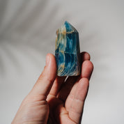 Blaue Onyx Turm BOB31