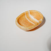 Orangen Calcit Schale 49CE