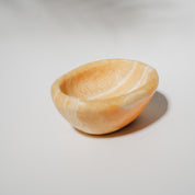 Orangen Calcit Schale 49CG