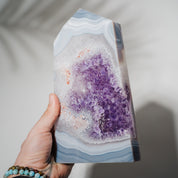 Amethyst Achat Turm 294AA